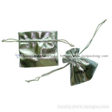 Gold Gift Jewelry Pouch